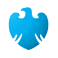 Barclays banking logo.