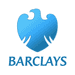 Barclays logo.