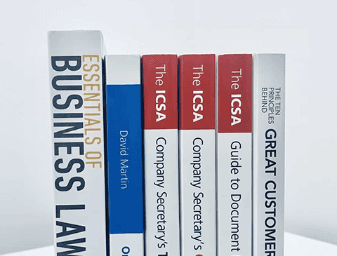 Literature on company secretarial.